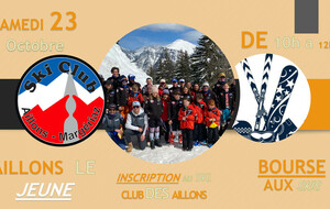 BOURSE AUX SKIS & INSCRIPTION AU CLUB