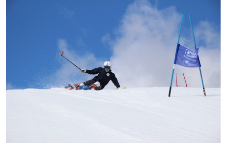 Lucas retour sur les skis